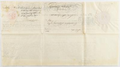 Lot #147 Thomas McKean and Timothy Matlack Archive of (18) Signed Land Grants - Image 11