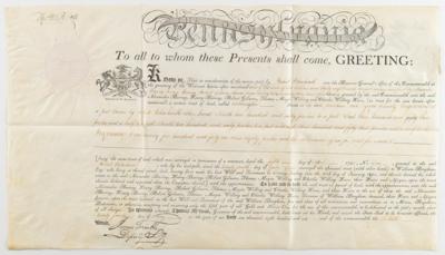 Lot #147 Thomas McKean and Timothy Matlack Archive of (18) Signed Land Grants - Image 12