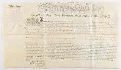 Lot #147 Thomas McKean and Timothy Matlack Archive of (18) Signed Land Grants - Image 14