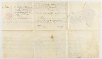 Lot #147 Thomas McKean and Timothy Matlack Archive of (18) Signed Land Grants - Image 17