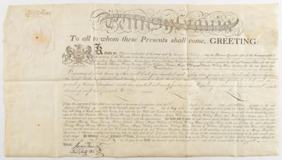 Lot #147 Thomas McKean and Timothy Matlack Archive of (18) Signed Land Grants - Image 22