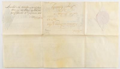 Lot #147 Thomas McKean and Timothy Matlack Archive of (18) Signed Land Grants - Image 25