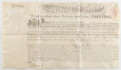 Lot #147 Thomas McKean and Timothy Matlack Archive of (18) Signed Land Grants - Image 26