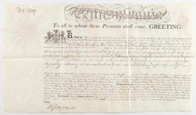 Lot #147 Thomas McKean and Timothy Matlack Archive of (18) Signed Land Grants - Image 28