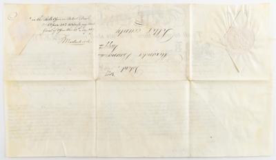 Lot #147 Thomas McKean and Timothy Matlack Archive of (18) Signed Land Grants - Image 29