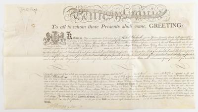 Lot #147 Thomas McKean and Timothy Matlack Archive of (18) Signed Land Grants - Image 30