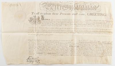 Lot #147 Thomas McKean and Timothy Matlack Archive of (18) Signed Land Grants - Image 34