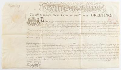 Lot #147 Thomas McKean and Timothy Matlack Archive of (18) Signed Land Grants - Image 36