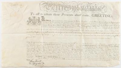 Lot #147 Thomas McKean and Timothy Matlack Archive of (18) Signed Land Grants - Image 6
