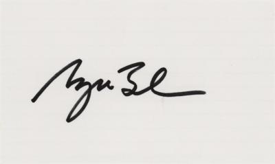 Lot #64 George W. Bush Signature