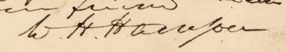 Lot #11 Wiliam Henry Harrison Autograph Letter Signed - Image 2