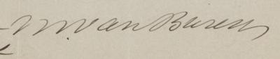 Lot #10 Martin Van Buren Autograph Letter Signed - Image 2