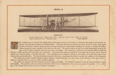 Lot #362 Wright Brothers: Wright Flyer Brochure (1911) - Image 3