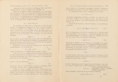 Lot #188 Albert Einstein Hand-Annotated Presentation Offprint of "The Formal Basis of the General Theory of Relativity" - Image 3