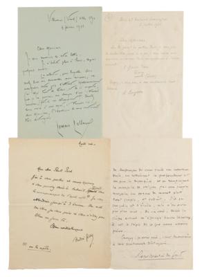 Lot #466 French Nobel Prize in Literature Winners