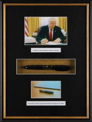 Lot #143 Donald Trump Bill Signing Pen
