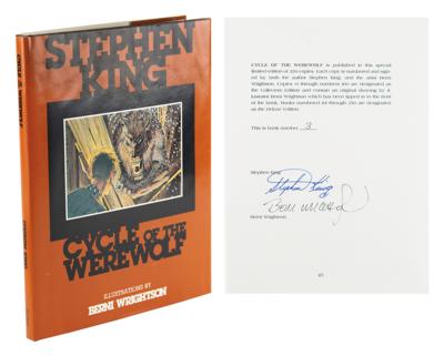 Lot #467 Stephen King and Berni Wrightson Signed Book with Sketch - Image 1