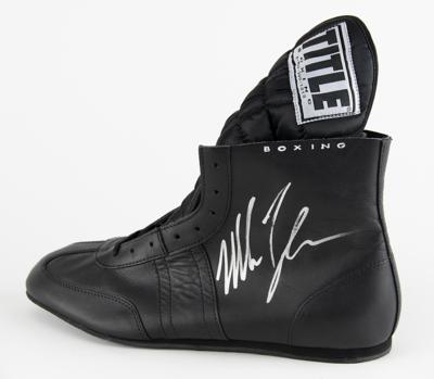 Lot #748 Mike Tyson Signed Boxing Shoe