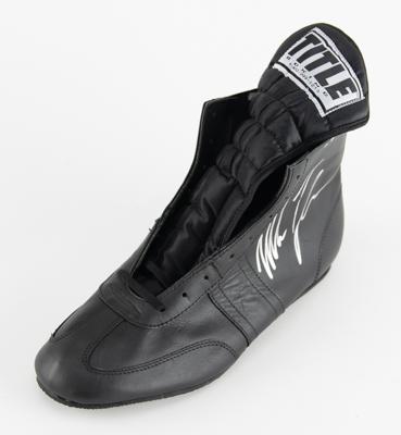 Lot #748 Mike Tyson Signed Boxing Shoe - Image 3