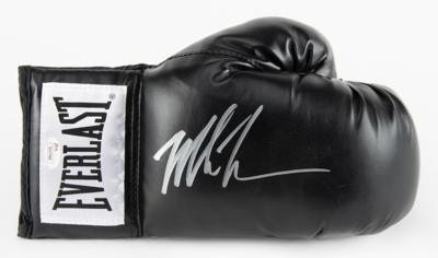 Lot #749 Mike Tyson Signed Boxing Glove