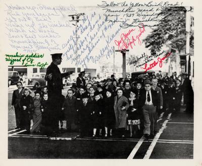 Lot #713 Wizard of Oz: Munchkins Signed Photograph - Image 1