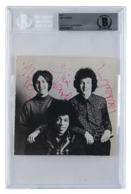 Lot #512 Jimi Hendrix Experience Signed Photograph - Image 1