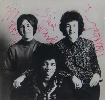 Lot #512 Jimi Hendrix Experience Signed Photograph - Image 2