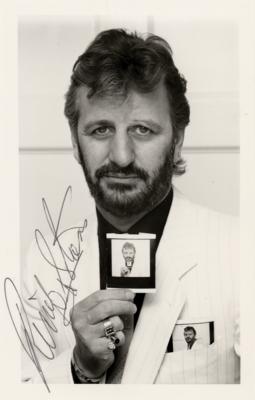 Lot #539 Beatles: Ringo Starr Signed Photograph