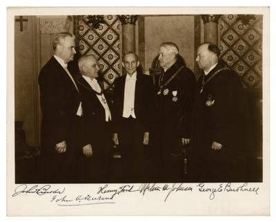 Lot #174 Henry Ford Signed Photograph - Image 1