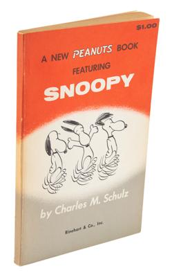 Lot #449 Charles Schulz Signed Sketch in Book - Image 3