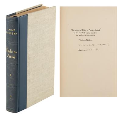 Lot #477 Antoine de Saint-Exupery Signed Book - Image 1