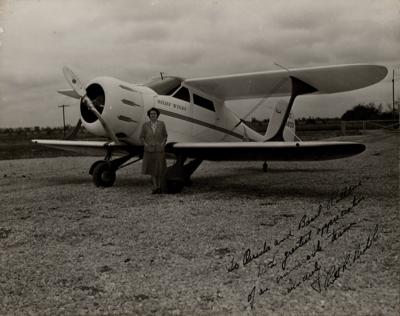 Lot #366 Ruth R. Nichols Signed Photograph to Basil Rathbone - Image 1