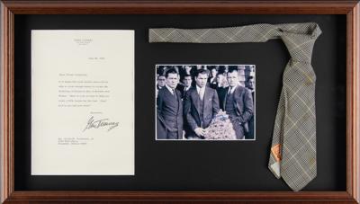 Lot #746 Gene Tunney Typed Letter Signed and Personally-Owned Tie - Image 1