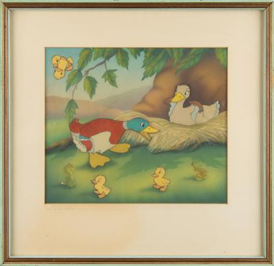 Lot #450 Duck Family production cels from The Ugly Duckling - Image 2