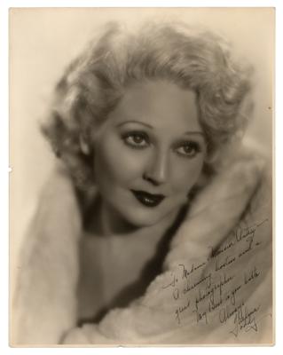 Lot #598 Thelma Todd Signed Photograph