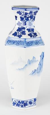 Lot #433 Hand Painted Japanese Vases - Image 11