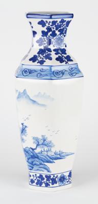 Lot #433 Hand Painted Japanese Vases - Image 3