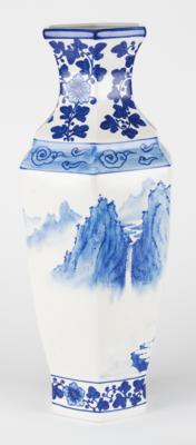 Lot #433 Hand Painted Japanese Vases - Image 6