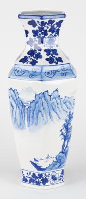 Lot #433 Hand Painted Japanese Vases - Image 7