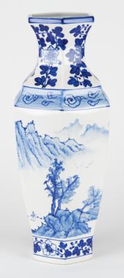 Lot #433 Hand Painted Japanese Vases - Image 8