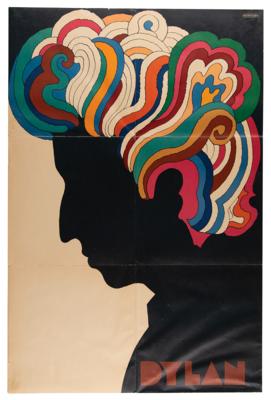 Lot #3047 Bob Dylan 1960s Poster by Milton Glaser