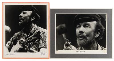 Lot #3167 Pete Seeger Archive: (2) Signed Letters and (74) Negatives - Image 2