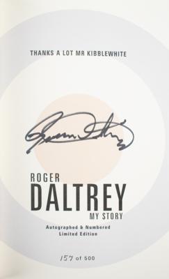 Lot #3091 Roger Daltrey Signed Book - Image 2
