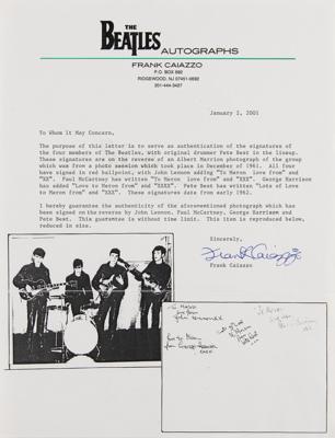 Lot #3001 Beatles Signed Photograph - Image 5