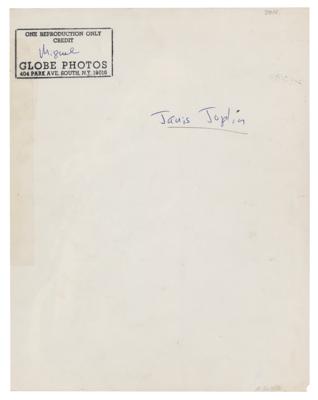 Lot #3199 Janis Joplin Original Photograph (1968) - Image 2