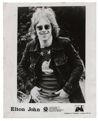 Lot #3293 Elton John Original Publicity Photograph (1971) - Image 1