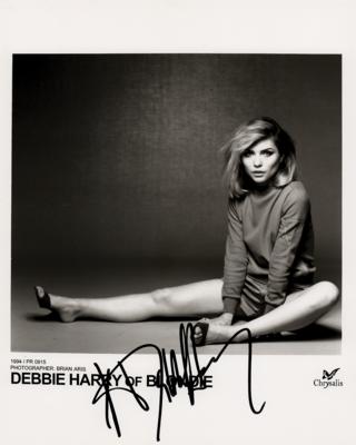 Lot #3486 Debbie Harry Signed Photograph