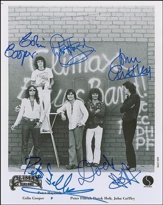 Lot #3274 Climax Blues Band Signed Photograph - Image 1