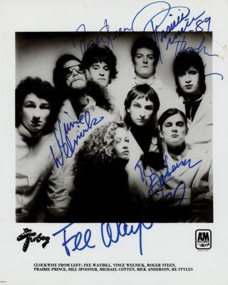 Lot #3327 The Tubes Signed Photograph