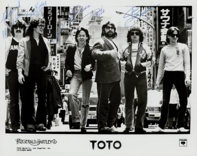 Lot #3523 Toto Signed Photograph - Image 1
